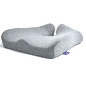Cushion Lab Patented Pressure Relief Seat Cushion, Light Grey, NWOT